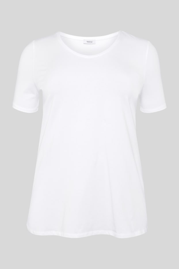 Dames - T-shirt - wit