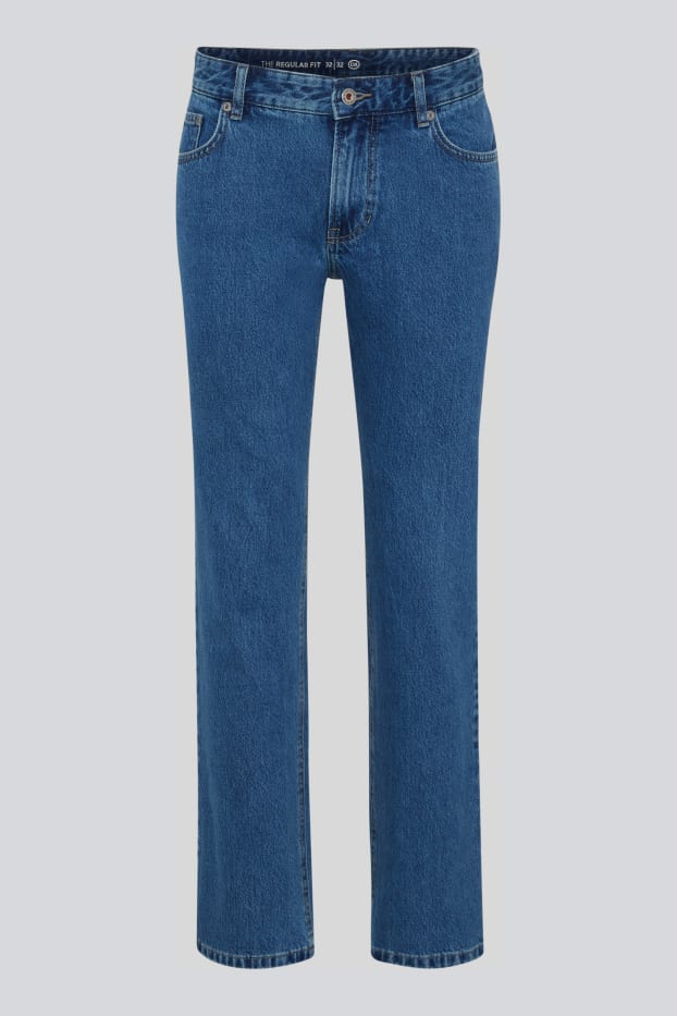 Bărbați - Regular jeans - denim-albastru