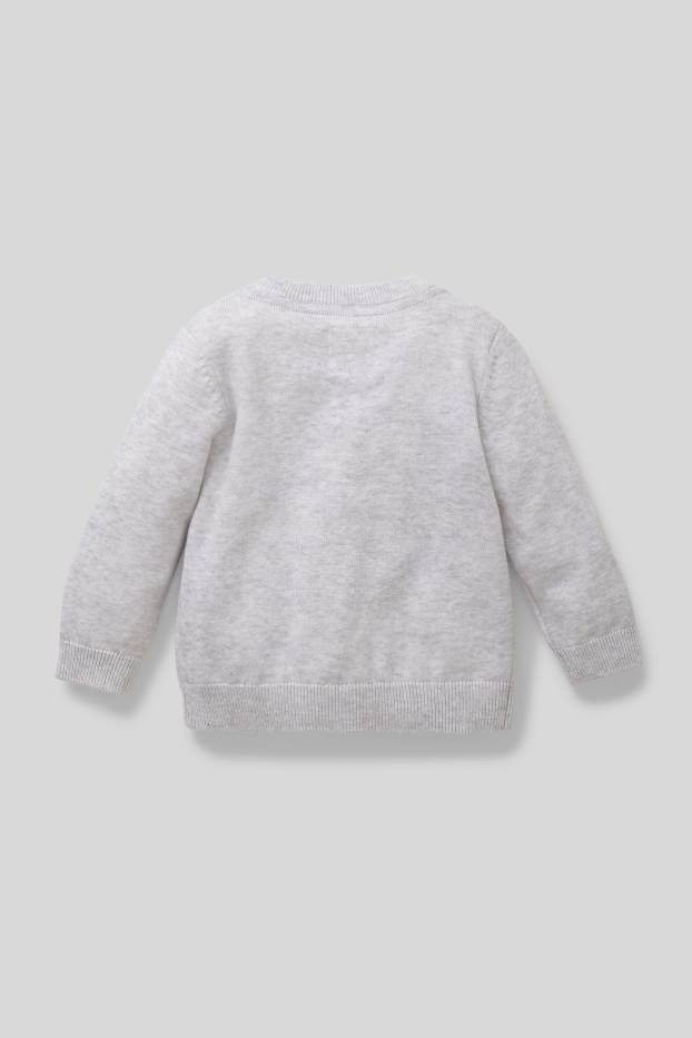 Baby Boys - Baby jumper - light gray-melange