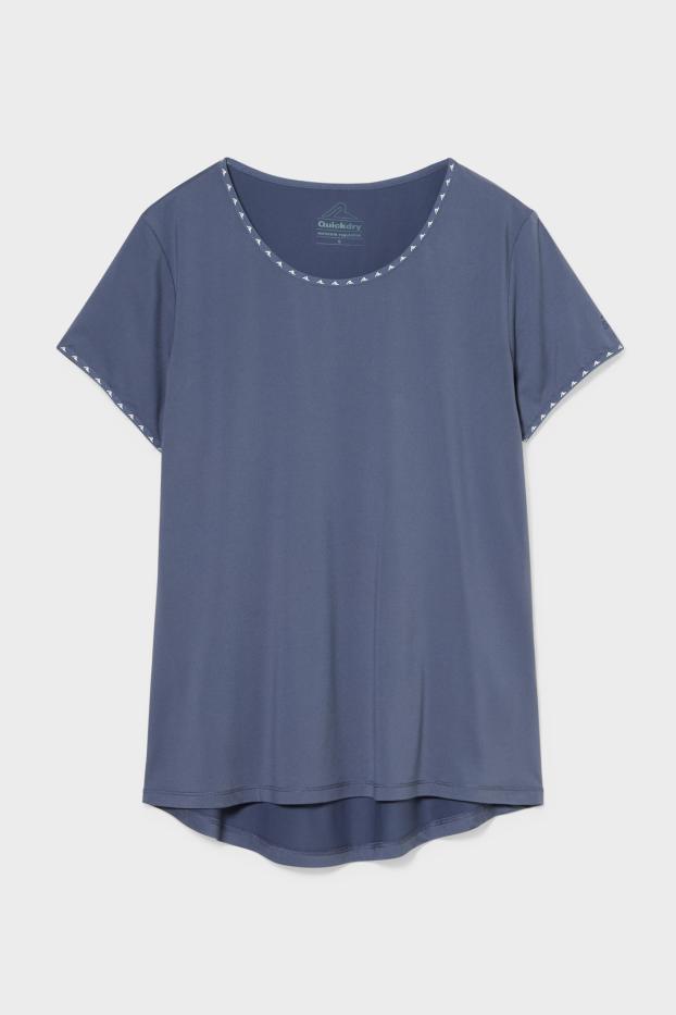 Damen - Funktions-T-Shirt - blau