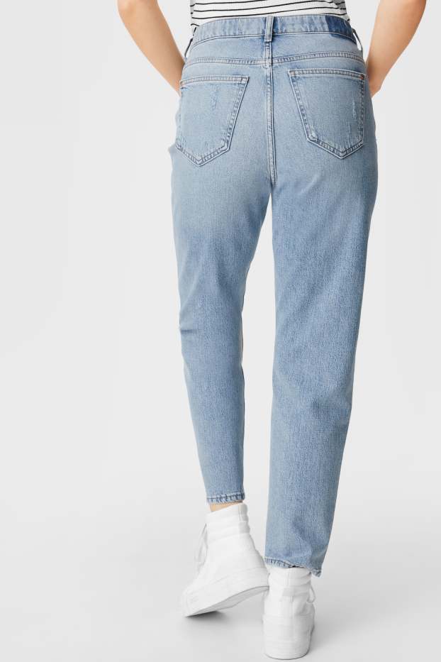 Femei - Mom jeans - denim-albastru deschis