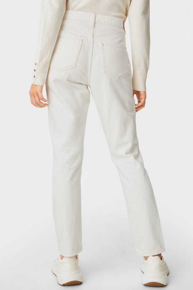 Women - Slim jeans - white