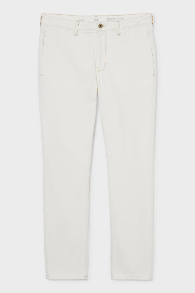 Women - Slim jeans - white