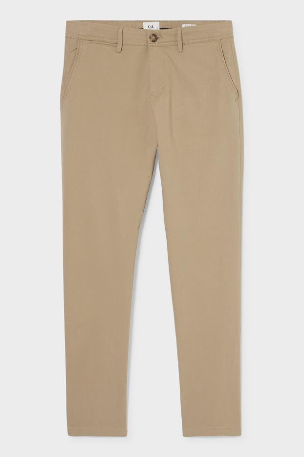 Men - Chinos - regular fit - taupe