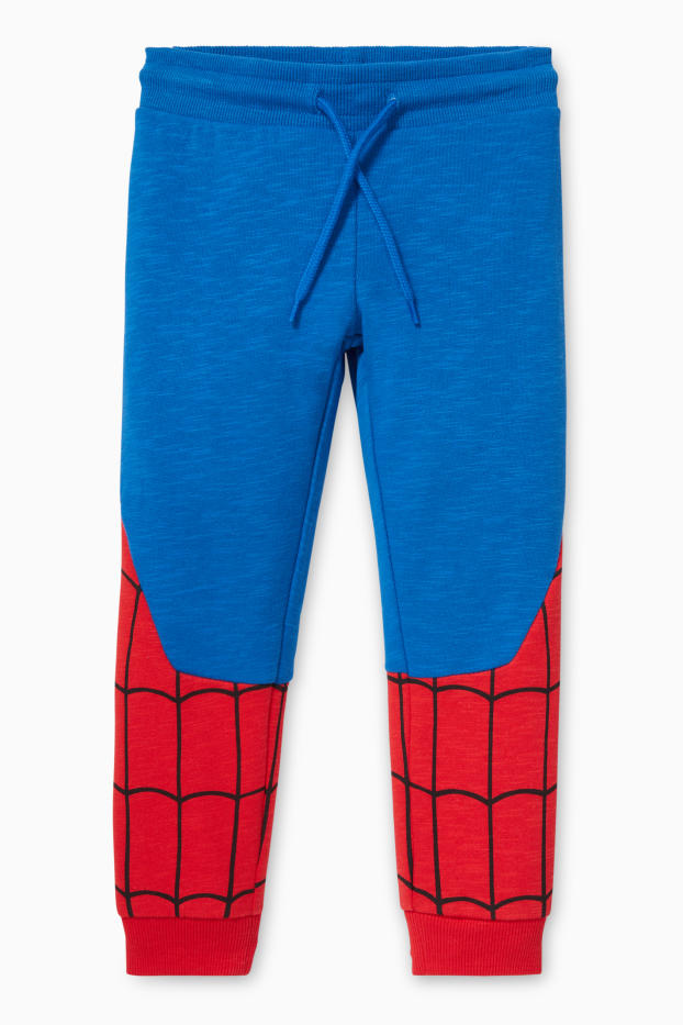 Kinderen: jongens - Spider-Man - joggingbroek - blauw