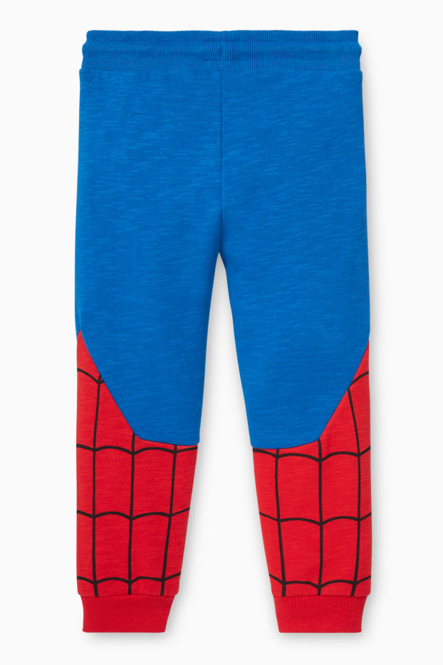 Kinderen: jongens - Spider-Man - joggingbroek - blauw