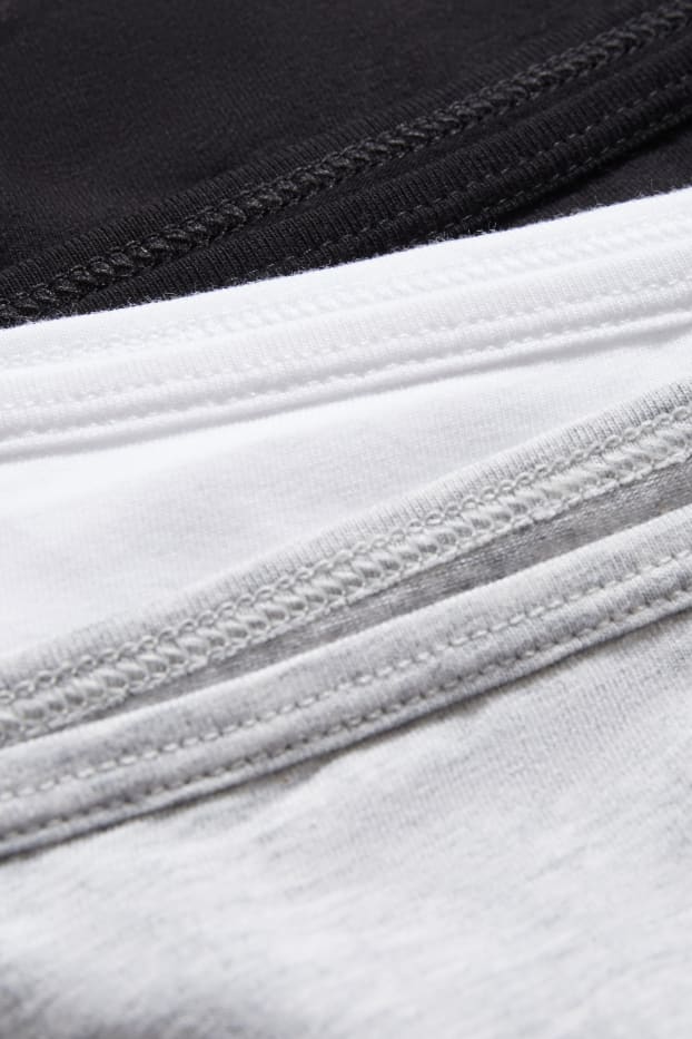 Children Girls - Multipack of 3 - briefs - white / black