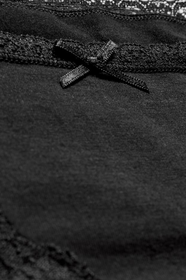 Femei - Multipack 3 buc. - chiloți hipster - negru