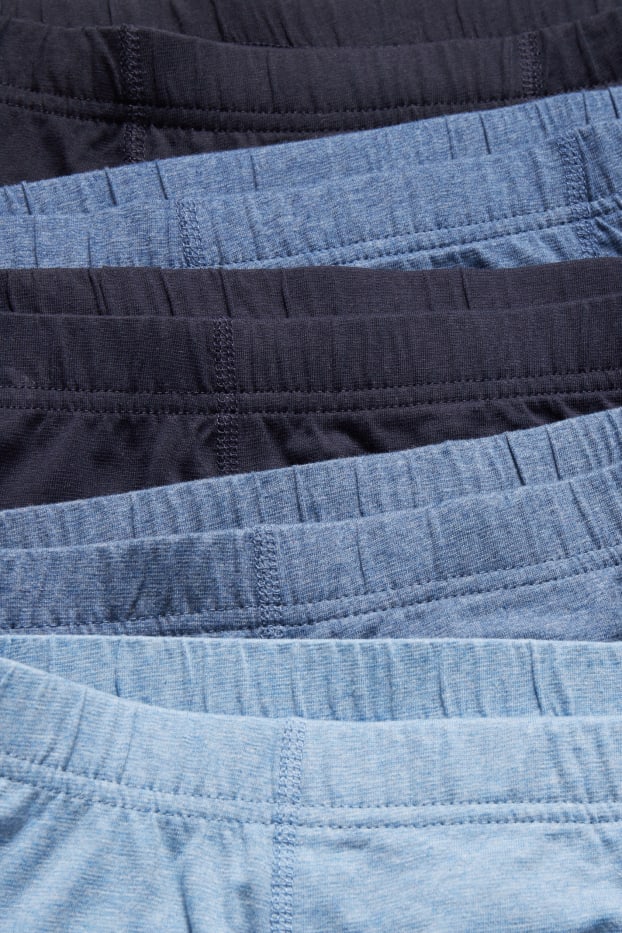 Men - Multipack of 5 - trunks  - blue