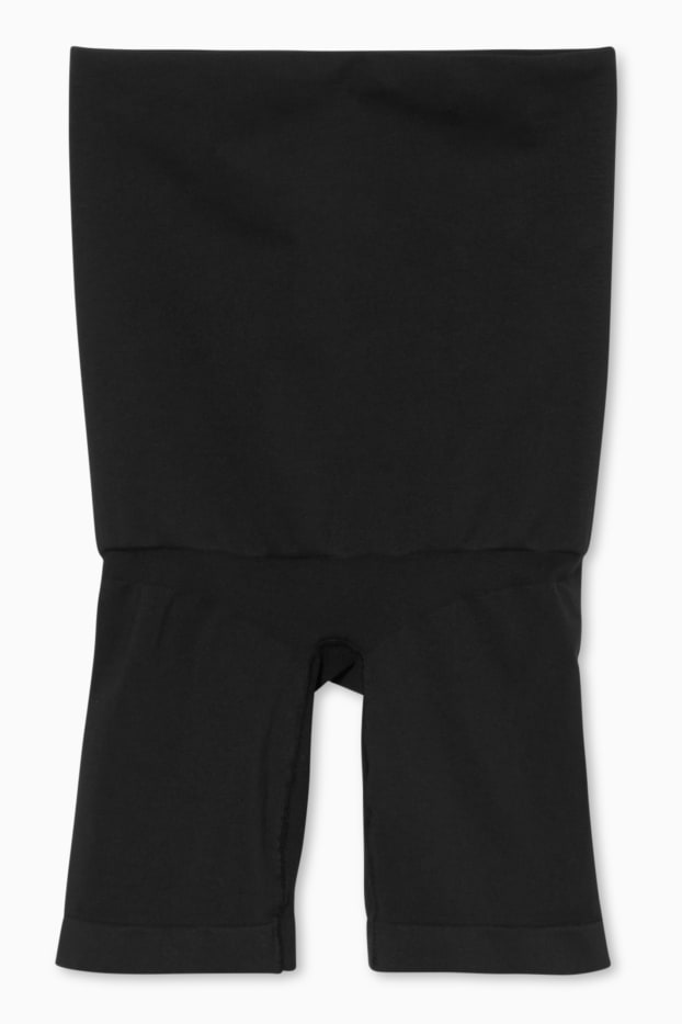 Femei - Pantaloni modelatori - fără cusături - negru