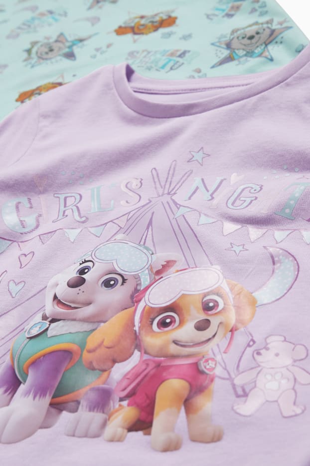 Children Girls - Multipack of 2 - PAW Patrol - pyjamas - 4 piece - turquoise