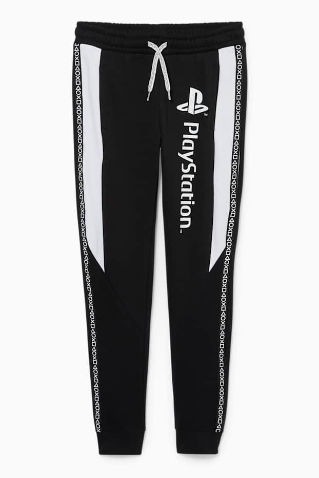 Kinderen: jongens - PlayStation - joggingbroek - zwart
