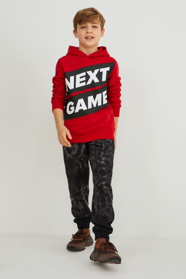 Kinderen: jongens - Joggingbroek - zwart