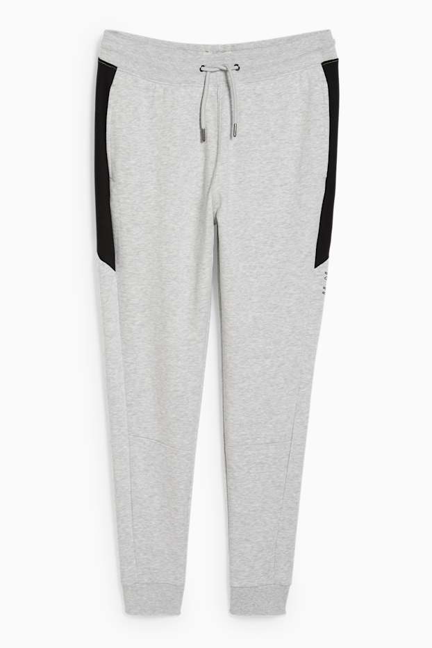 Uomo - Pantaloni sportivi  - grigio chiaro melange