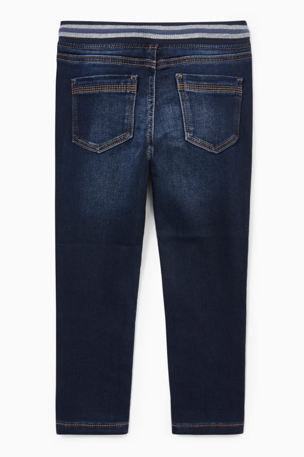 Enfants garçons - Slim jean - jog denim - jean bleu foncé