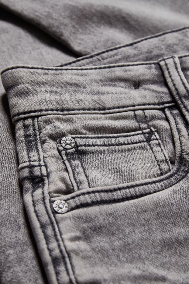 Copii - Băieți - Slim jeans - denim-gri