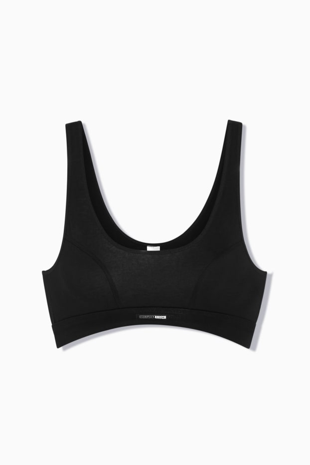 Damen - Bustier - schwarz