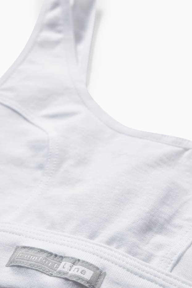Women - Crop top - white