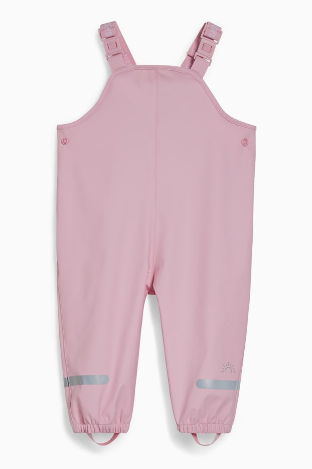 Bébés filles - Pantalon de pluie pour bébé - rose