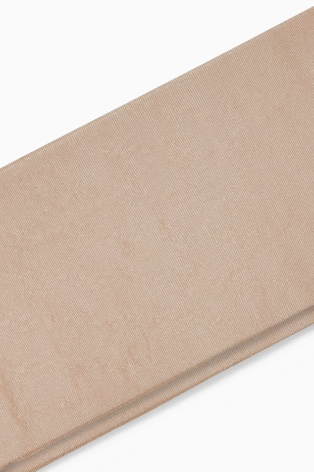 Dames - Set van 2 - panty - 20 DEN - beige