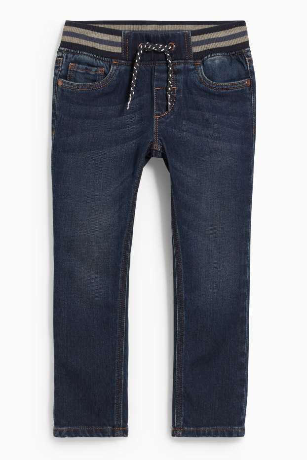 Kinder Jungen - Slim Jeans - Jog Denim - LYCRA® - dunkeljeansblau