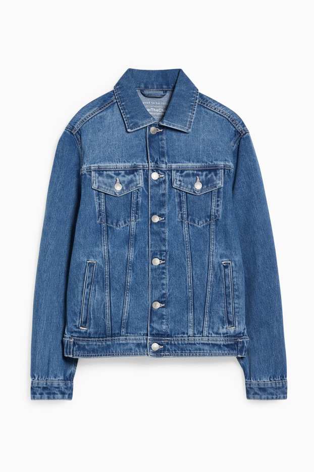 Herren - Jeansjacke - jeansblau