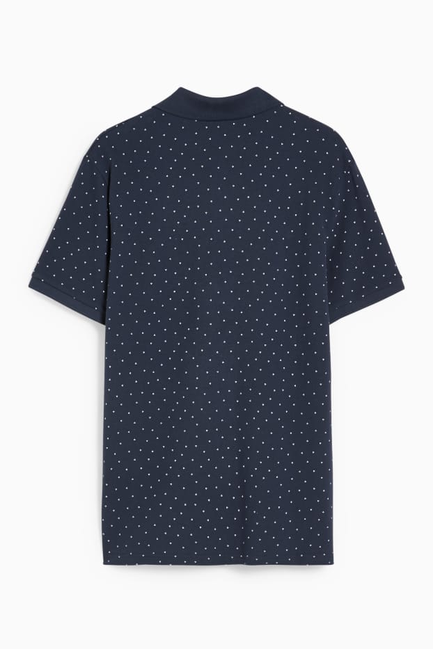 Heren - Poloshirt - donkerblauw