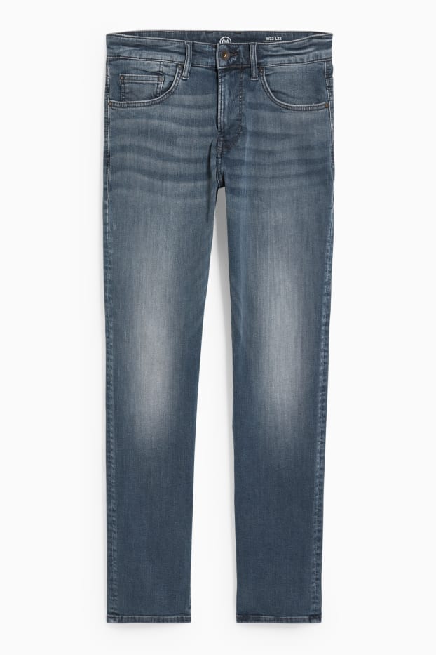 Bărbați - Slim jeans - LYCRA® - denim-albastru