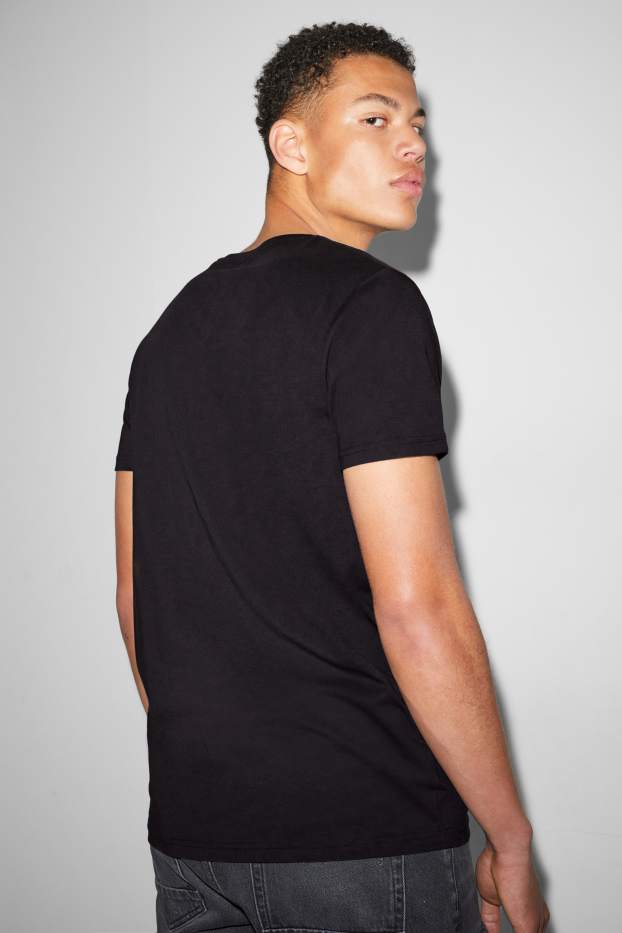 Pánské - CLOCKHOUSE - tričko - černá