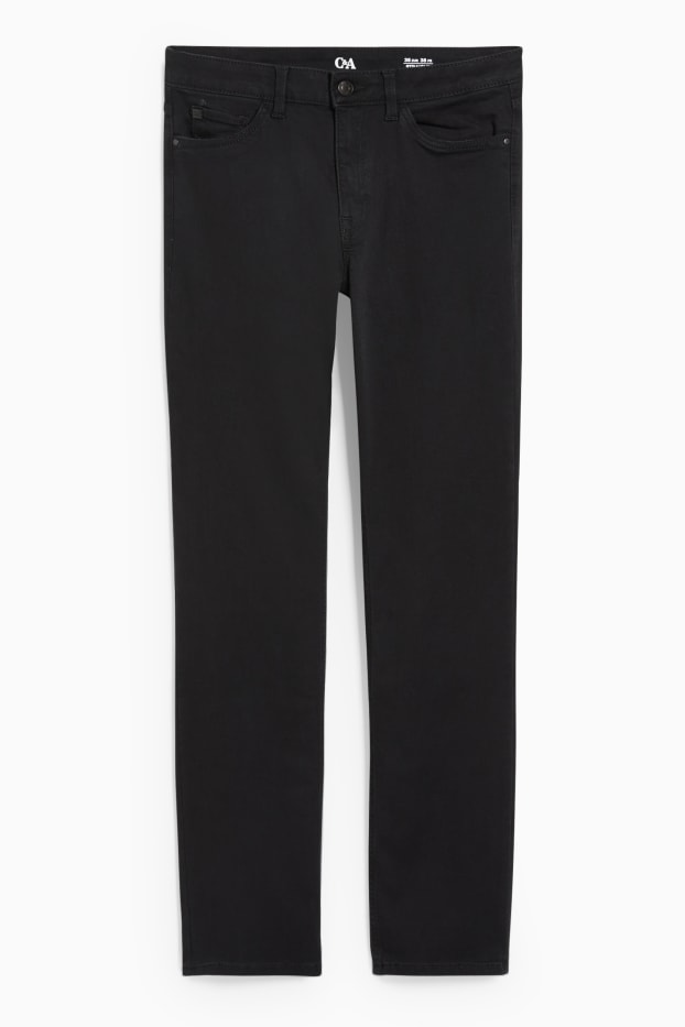 Dámské - Straight jeans - černá