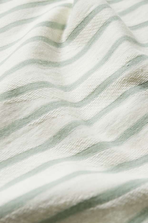 Children Boys - Short sleeve T-shirt - genderneutral - striped - cremewhite