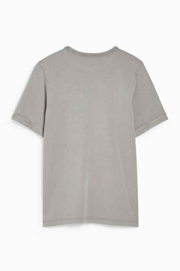Copii - Băieți - Tricou cu mânecă scurtă - genderneutral - denim-gri deschis