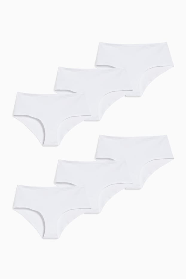 Dona - Paquet de 6 - hipster - LYCRA® - blanc