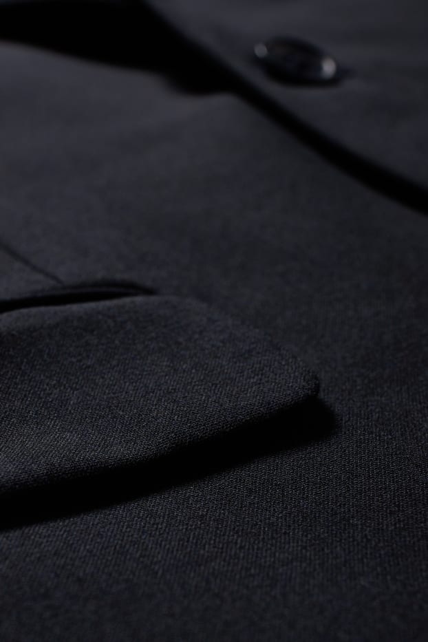 Heren - Colbert uit het combi-systeem - body fit - stretch - LYCRA® - donkerblauw