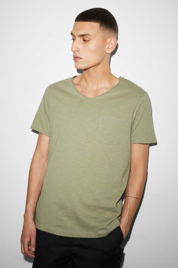 Heren - CLOCKHOUSE - T-shirt - groen