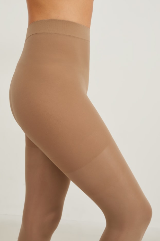 Damen - Stützstrumpfhose - 70 DEN - beige