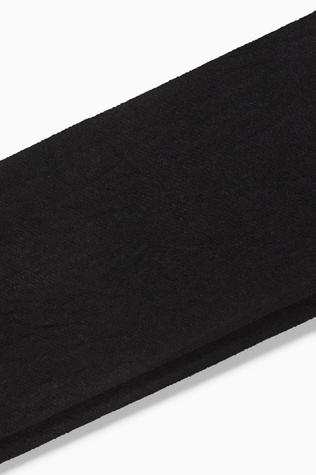 Damen - Multipack 2er - Feinkniestrümpfe - Komfortbund - 40 DEN - schwarz