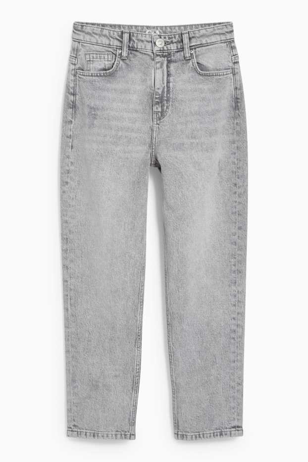 Kinder Mädchen - Relaxed Jeans - helljeansgrau