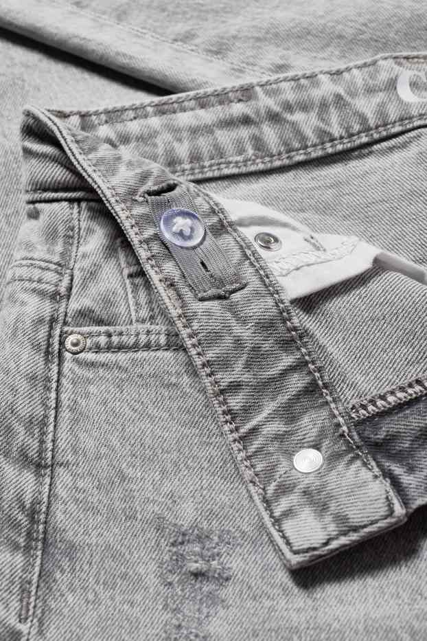 Kinder Mädchen - Relaxed Jeans - helljeansgrau