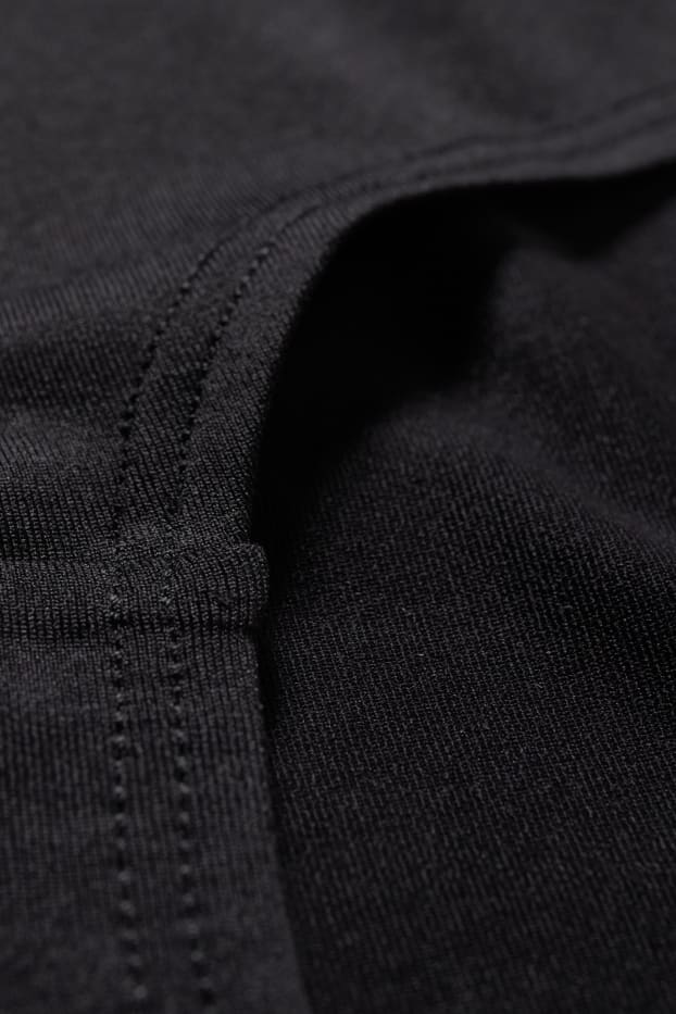 Women - Multipack of 6 - hipster - LYCRA® - black