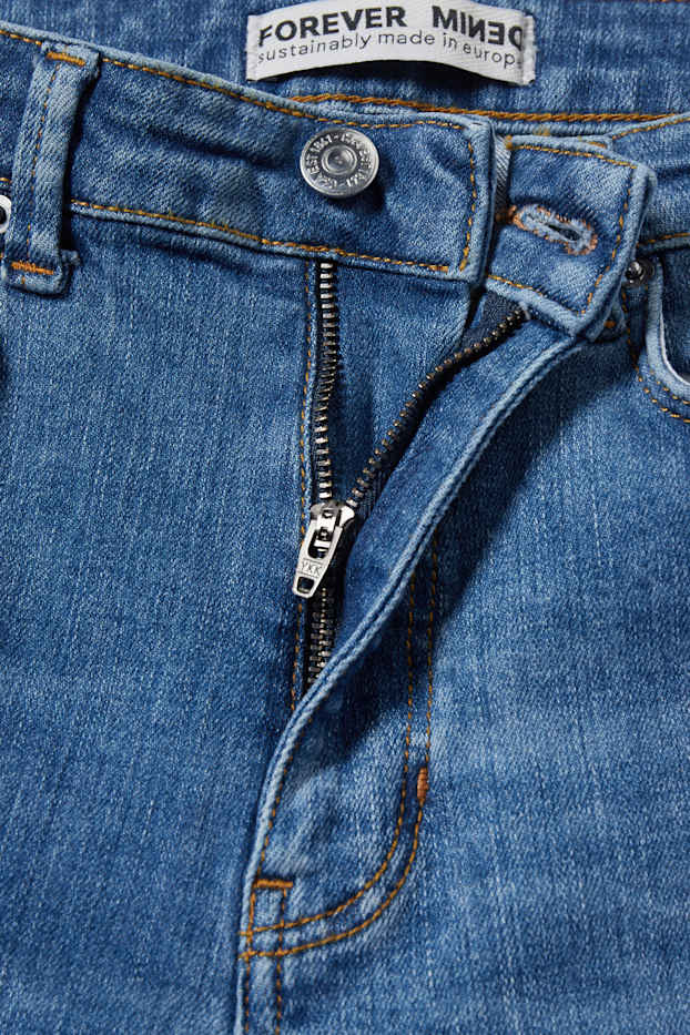 Dámské - Premium Denim by C&A - skinny jeans - high waist - džíny - modré