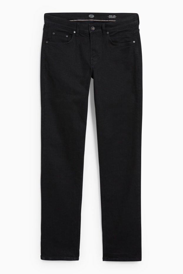 Herren - Straight Jeans - schwarz