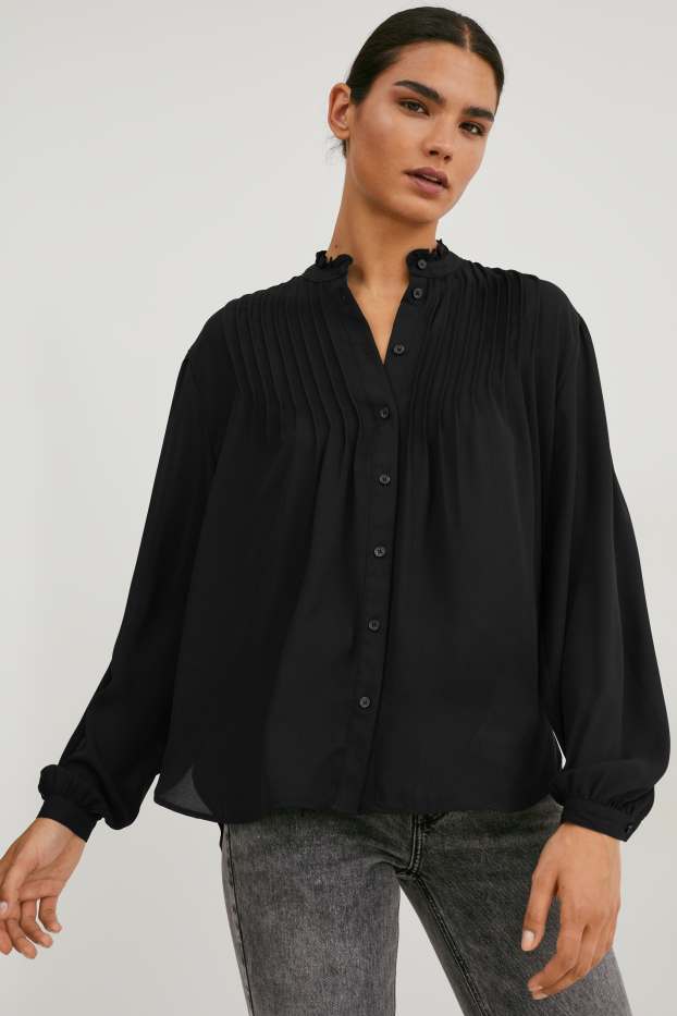 Women - Blouse - black