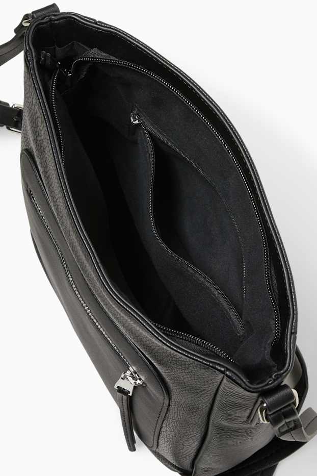 Femmes - Sac à bandoulière - synthétique - noir