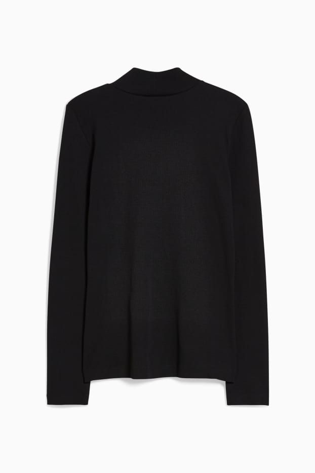 Women - Long sleeve top - black