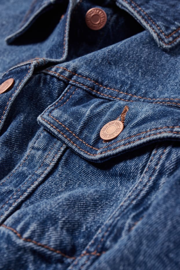 Dames - Spijkerjasje - LYCRA® - jeansblauw