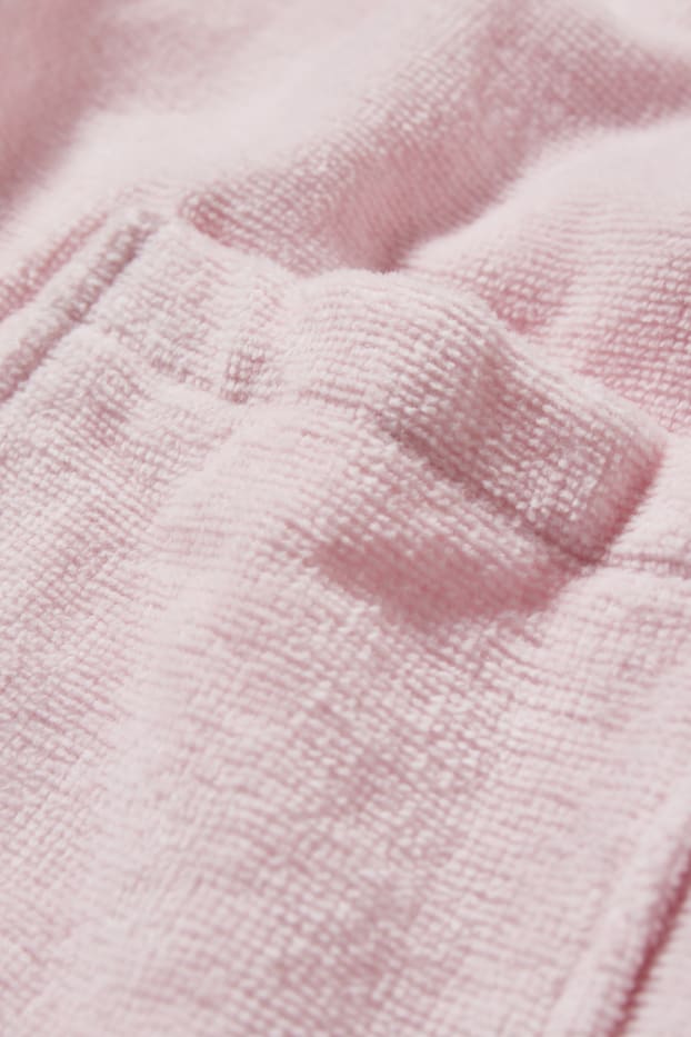 Nena - Barnús amb caputxa - rosa