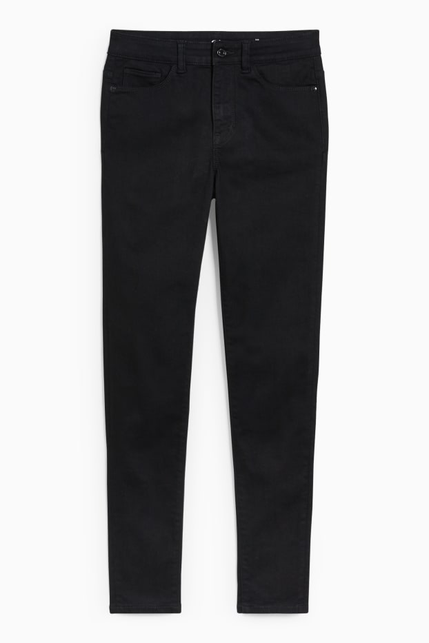 Donna - Skinny jeans - vita media - jeans modellanti - LYCRA® - nero