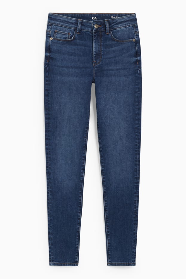 Dona - Skinny jeans - mid waist - shaping jeans - LYCRA® - texà blau