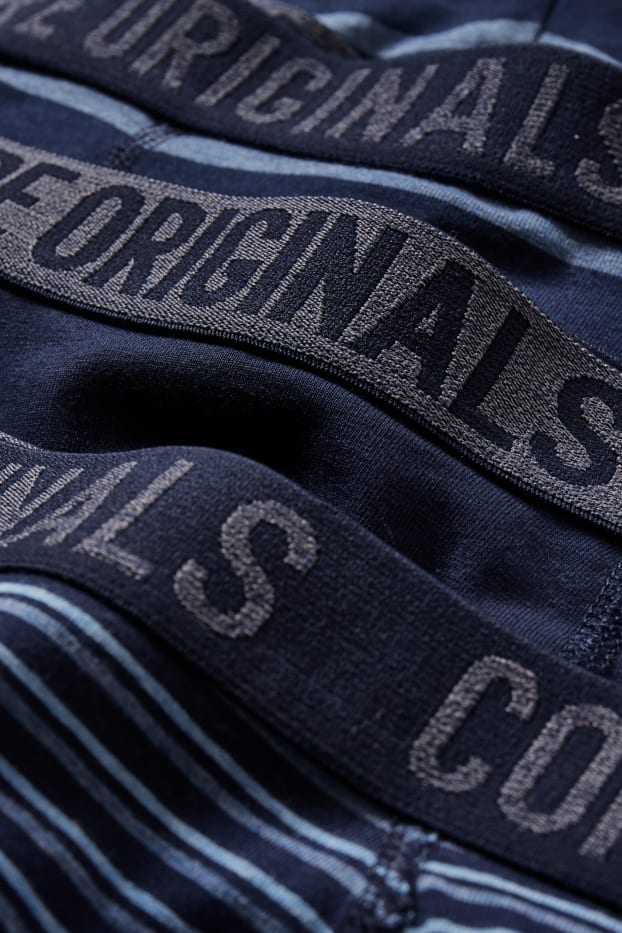 Kinderen: jongens - Set van 5 - trunks - donkerblauw